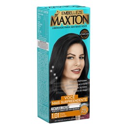 Coloração Maxton Kit Prático Preto Carvão 1.01