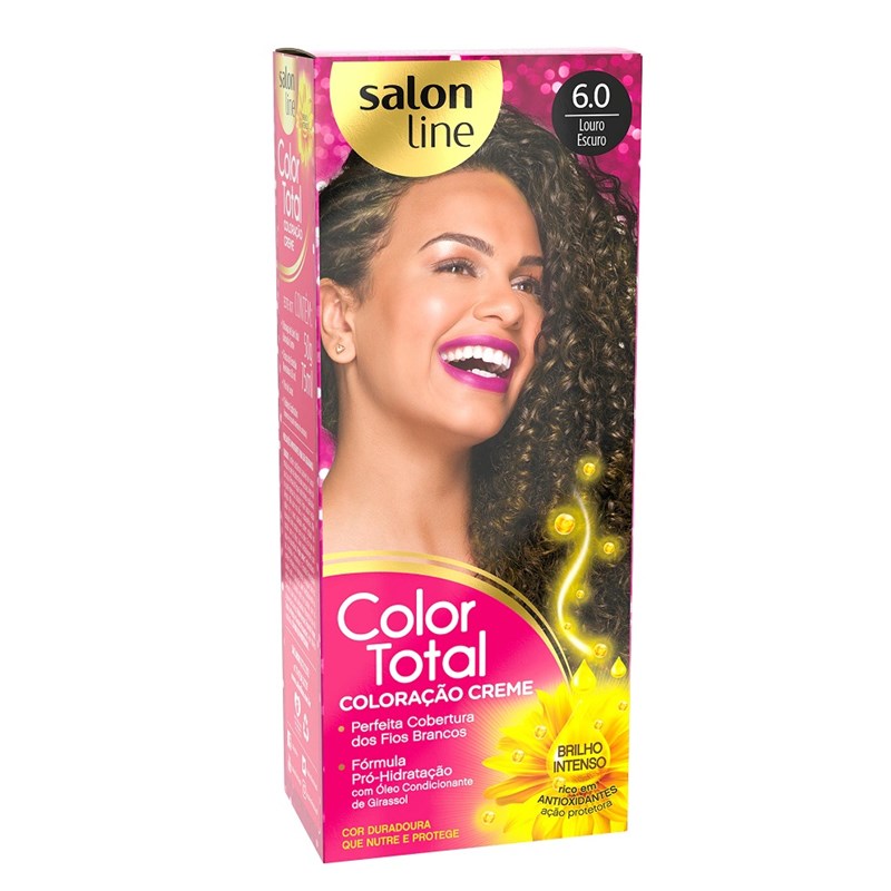 Coloração Salon Line Color Total Louro Escuro 6.0