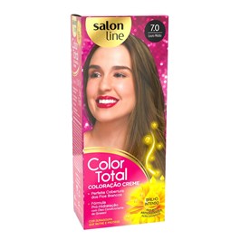 Coloração Salon Line Color Total Louro Médio 7.0