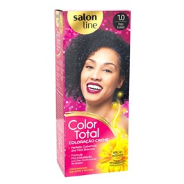 Coloração Salon Line Color Total Preto Azulado 1.0