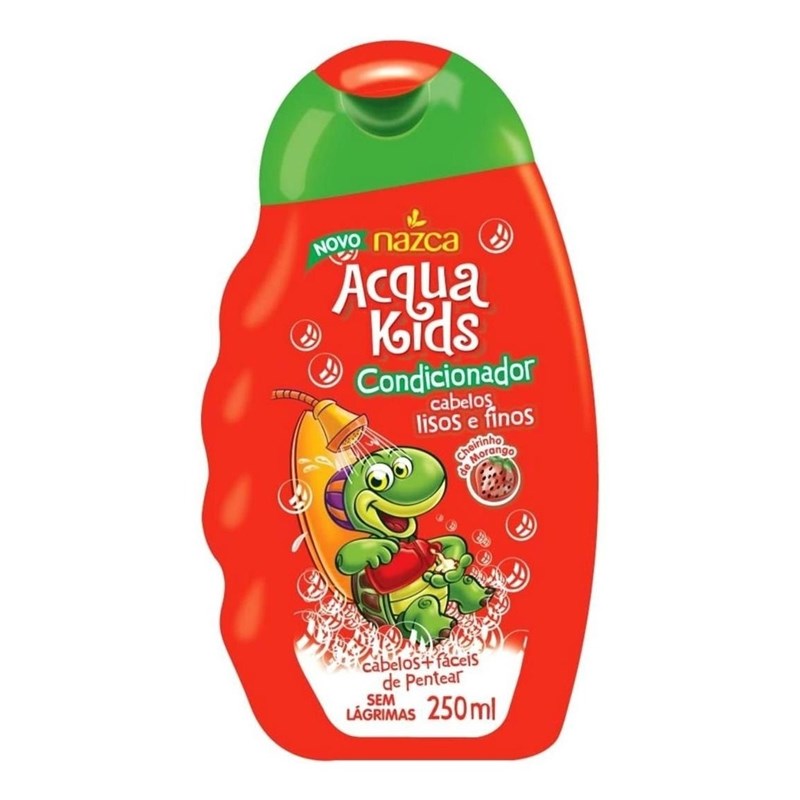 Condicionador Acqua Kids 250 ml Cabelos Lisos e Finos