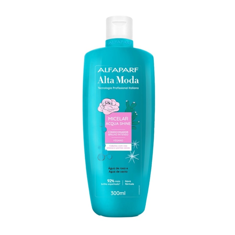 Condicionador Alta Moda 300 ml Micelar Acqua Shine