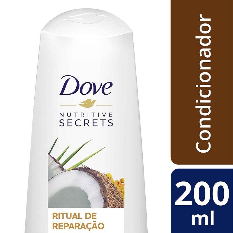 Condicionador Dove Nutritive Secrets 200 ml Ritual de Reparação