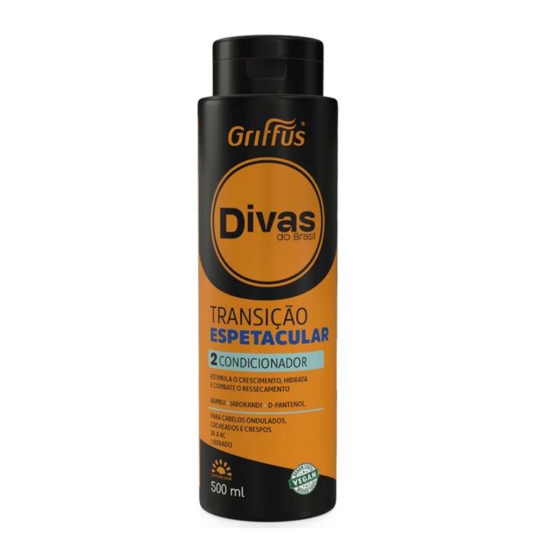 Condicionador Griffus Divas do Brasil 500 ml Transição Espetacular