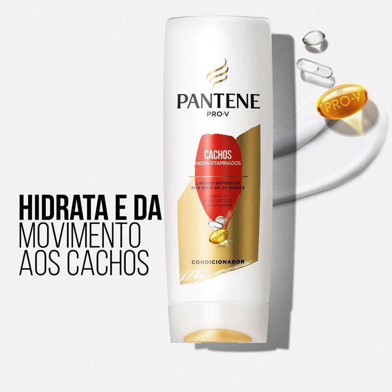 Condicionador Pantene 400 ml Cachos Hidra-Vitaminados