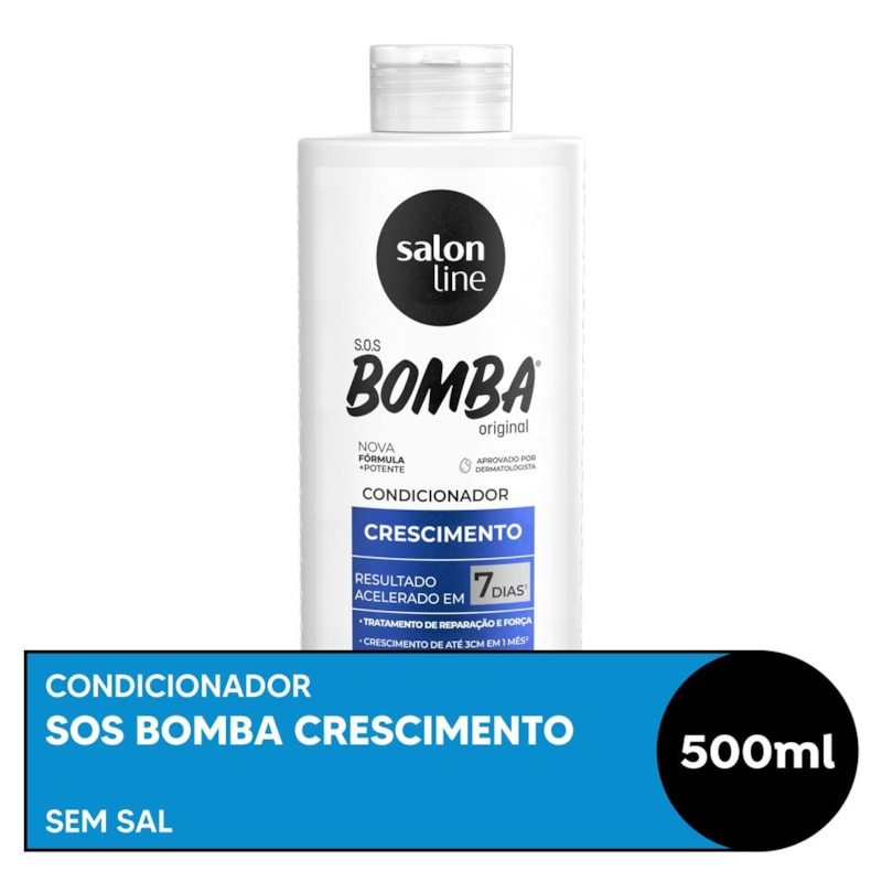 Condicionador Salon Line S.O.S Bomba 500 ml Crescimento