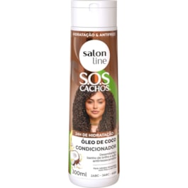 Condicionador Salon Line S.O.S Cachos 300 ml Óleo de Coco