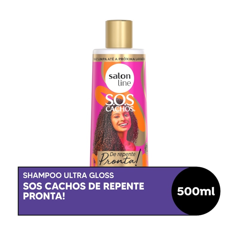 Condicionador Salon Line S.O.S Cachos De Repente Pronta! 500 gr