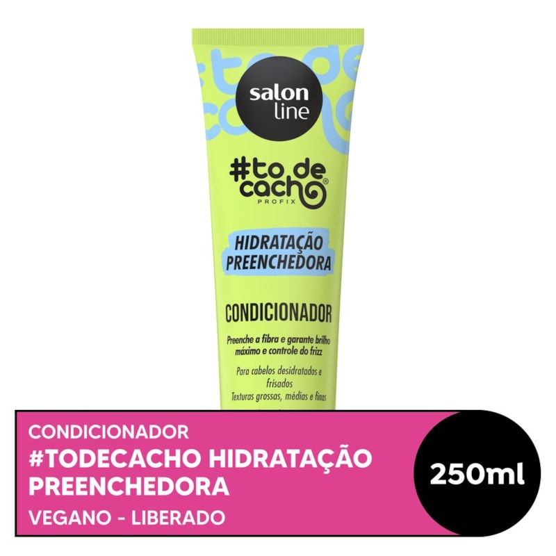 Condicionador Salon Line #tôdecacho 250 ml Hidratação Preenchedora