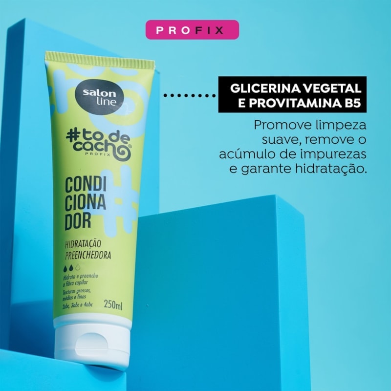 Condicionador Salon Line #tôdecacho 250 ml Hidratação Preenchedora