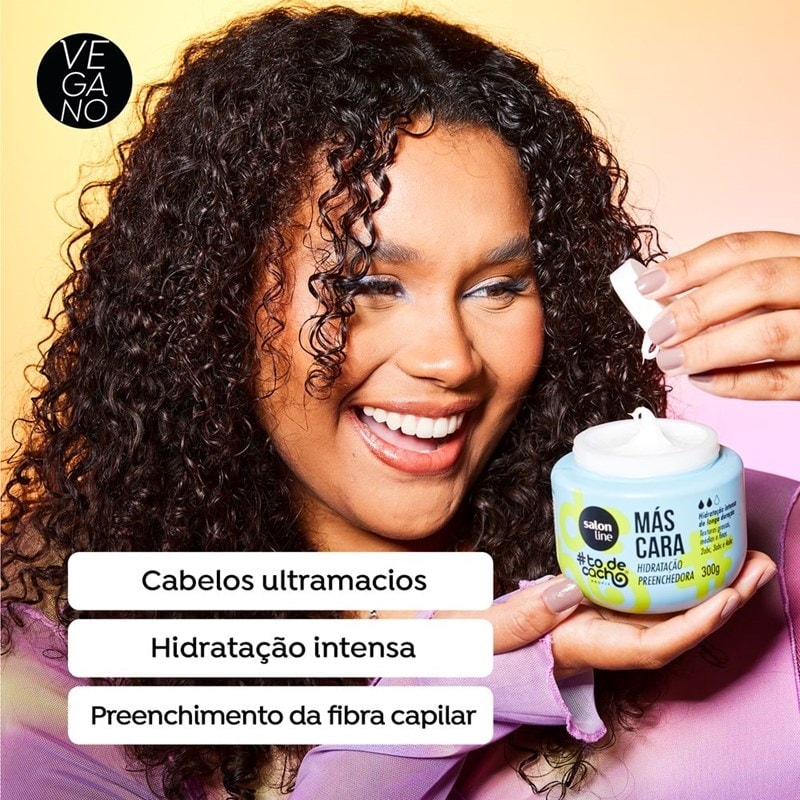 Condicionador Salon Line #tôdecacho 250 ml Hidratação Preenchedora