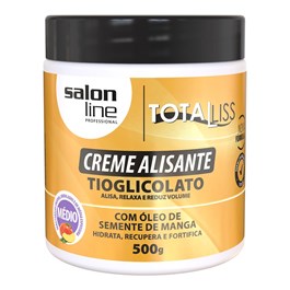 Creme Alisante Salon Line Tioglicolato 500 gr Médio