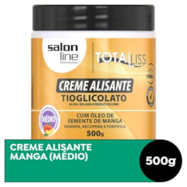 Creme Alisante Salon Line Tioglicolato 500 gr Médio