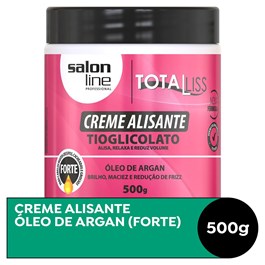 Creme Alisante Salon Line Totaliss 500 gr Forte