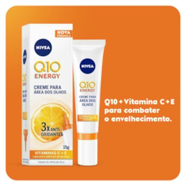 Creme Área dos Olhos Nivea Q10 Energy 15 gr