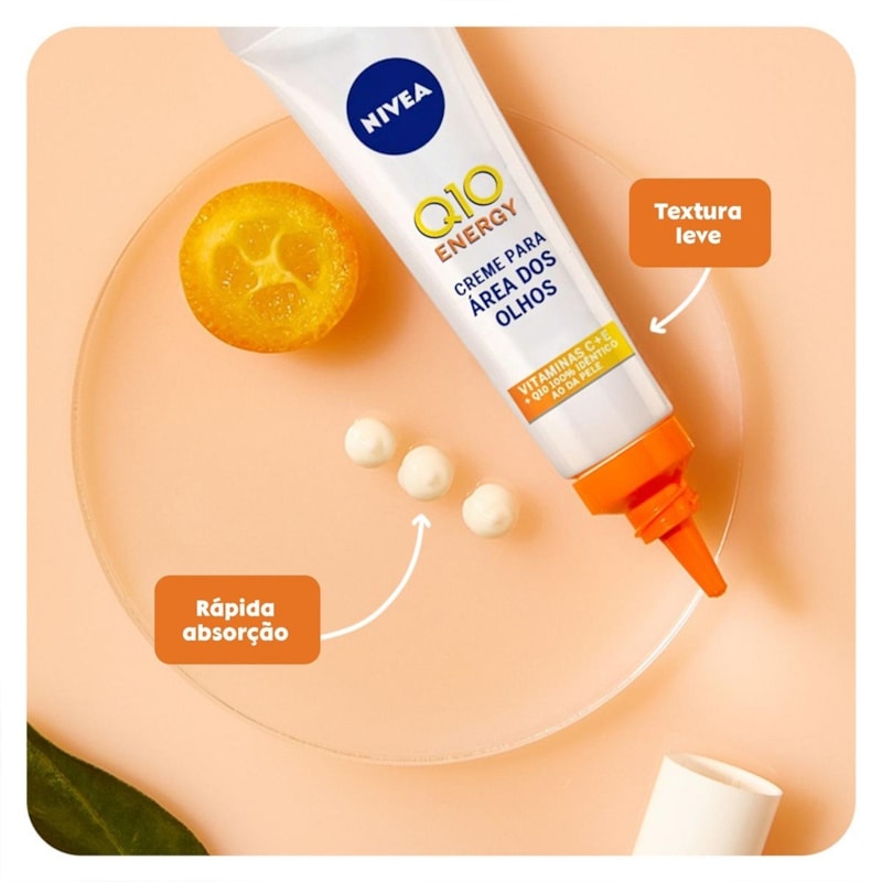 Creme Área dos Olhos Nivea Q10 Energy 15 gr