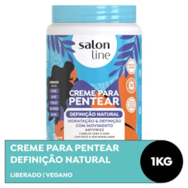 Creme de Pentear Salon Line 1 kg Definição Natural