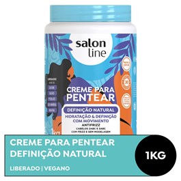 Creme de Pentear Salon Line 1 kg Definição Natural