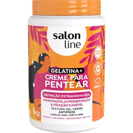 Creme de Pentear Salon Line 1 kg Gelatina + Definição