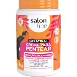 Creme de Pentear Salon Line 1 kg Gelatina + Definição