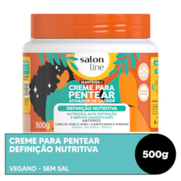 Creme de Pentear Salon Line 500 gr Definição Nutritiva