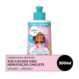 Creme de Pentear Salon Line S.O.S Cachos Kids 300 ml Chiclete