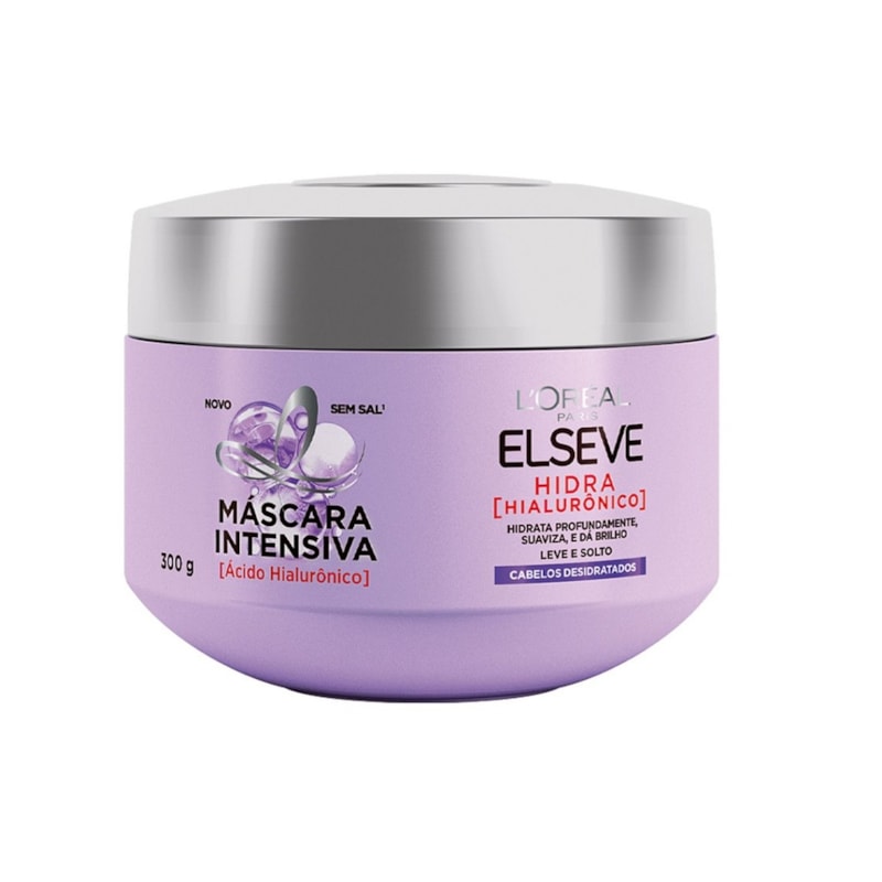 Creme de Tratamento Elseve 300 gr Hidra Hialuronico