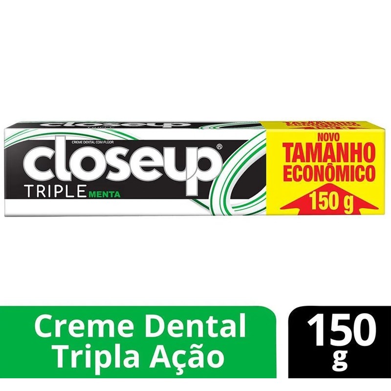 Creme Dental Clouseup 150 gr Triple Menta