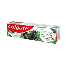 Creme Dental Colgate Natural Extracts 90 gr Carvão Ativado e Menta