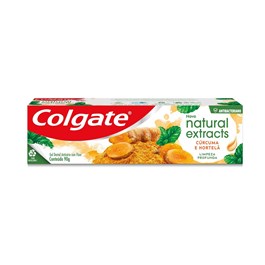 Creme Dental Colgate Natural Extracts 90 gr Cúrcuma e Hortelã