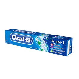 Creme Dental Oral-B 70 gr 4 em 1 Menta
