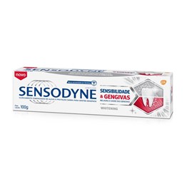Creme Dental Sensodyne 100 gr Sensibilidades & Gengivas Whitening