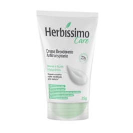 Creme Desodorante Herbissímo Care Bisnaga 55 gr Monoi e Ácido Hialurônico