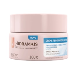 Creme Facial  Hidramais 100 gr  Renovador  UVA/UVB