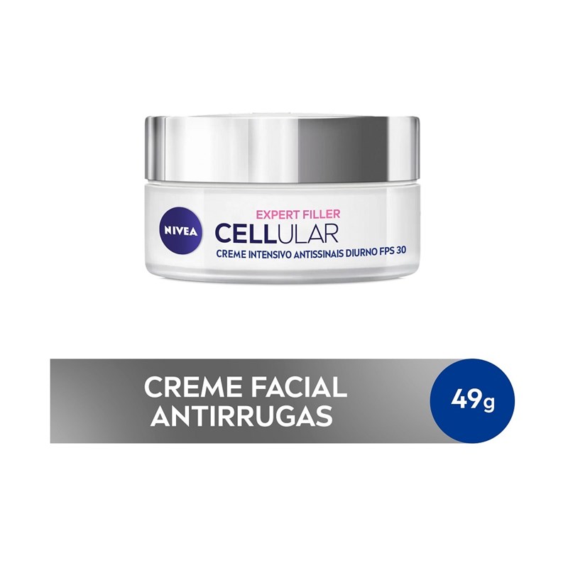 Creme Facial Nivea Cellular FPS 30 Diurno 49 gr Antirrugas