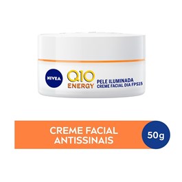 Creme Facial Nivea Q10 Energy 50 gr Antissinais