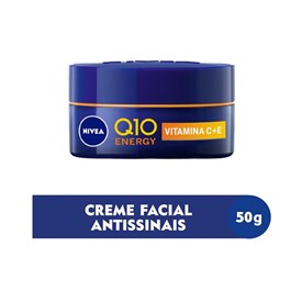 Creme Facial Nivea Q10 Energy 50 gr Antissinais Noite