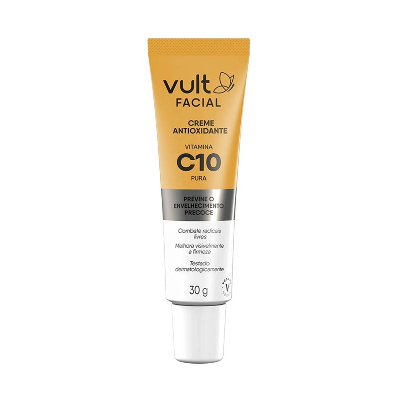 Creme Facial Vult 30 gr Vitamina Pura C10