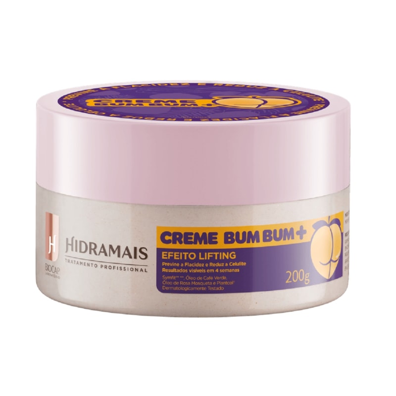 Creme Hidramais 200 gr Bum Bum +