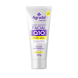 Creme Hidratante Facial Agradal Q10 60 gr Toque Seco