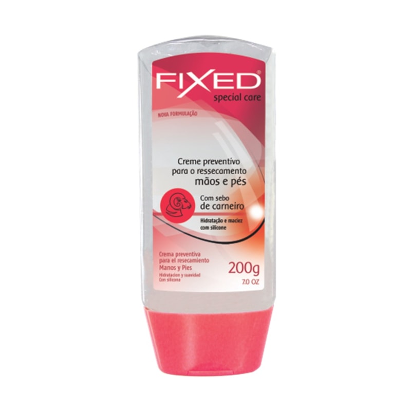 Creme Mãos e Pés Fixed 200 gr Sebo De Carneiro