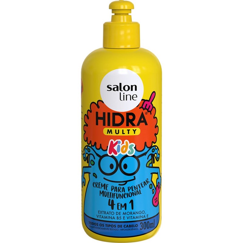 Creme  Multifuncional  Kids Salon Line Hidra 300 ml  4 em 1