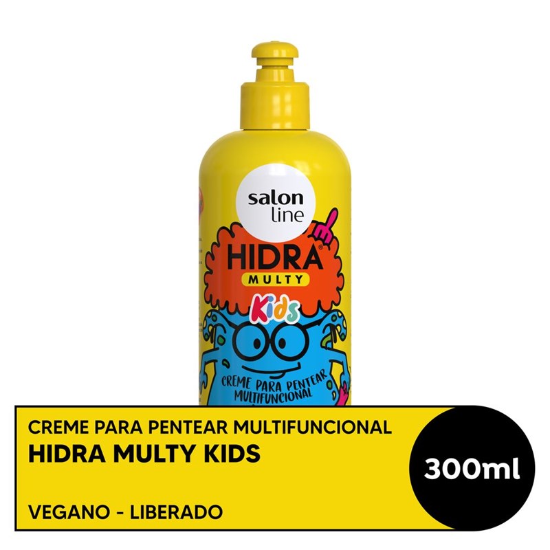 Creme  Multifuncional  Kids Salon Line Hidra 300 ml  4 em 1