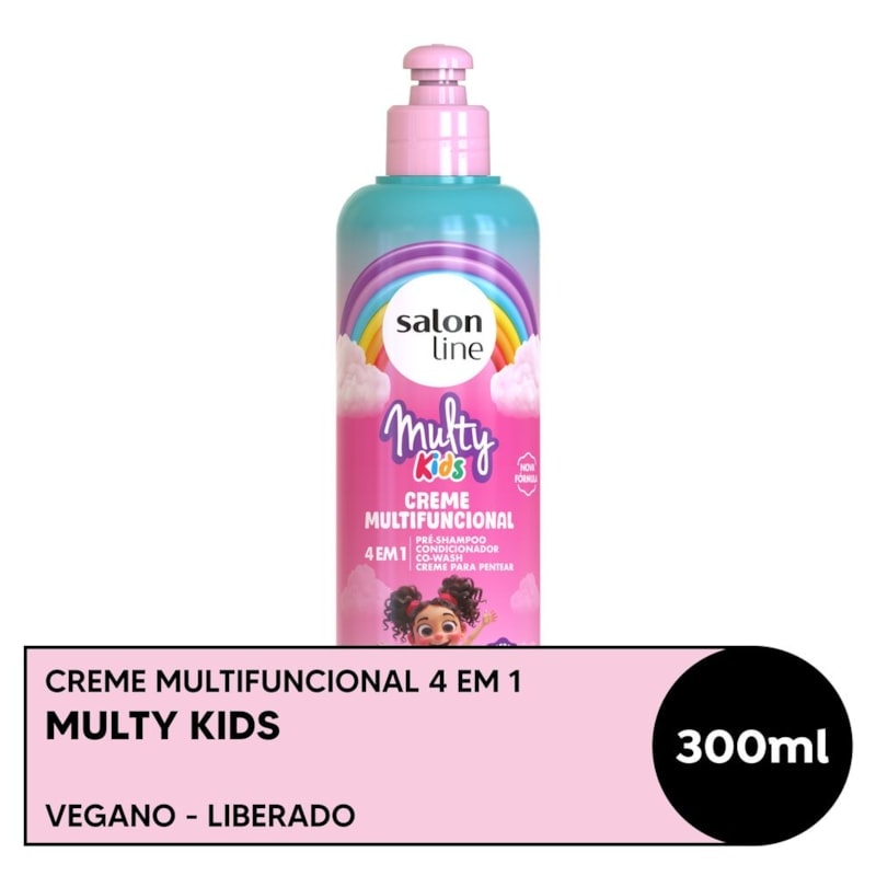 Creme Multifuncional Salon Line 300 Ml Multy Kids Lojaslivia Creme Multifuncional Salon Line 300 Ml Multy Kids Lojaslivia