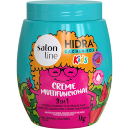 Creme Multifuncional Salon Line Hidra Cachinhos Kids 1 Kg