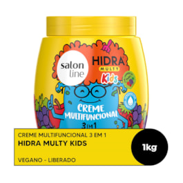 Creme Multifuncional Salon Line Hidra Multy Kids 1 kg