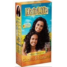 Creme para Alisamento Hair Life Embelleze 180 gr Cacho & Natural  