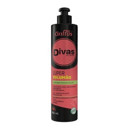Creme Para Pentear Griffus Divas do Brasil 800 ml Super Volumão