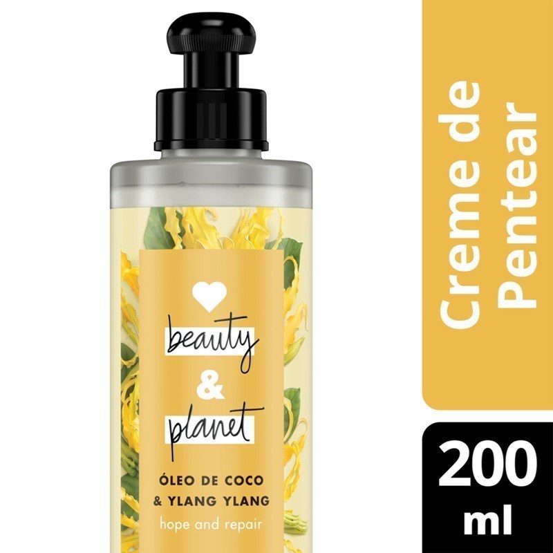 Creme para Pentear Love Beauty and Planet Hope and Repair Óleo de Coco e Ylang Ylang 200ml