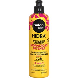 Creme para Pentear Salon Line Hidra 3 em 1 300 ml D-Pantenol